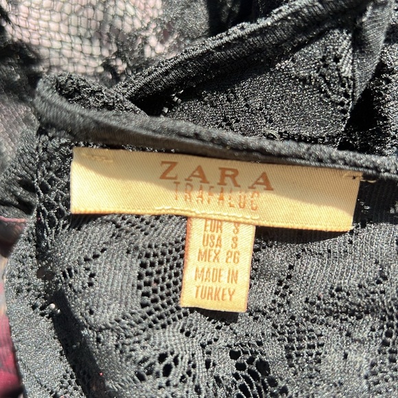 Plaid + Lace String Top - Picture 4 of 4